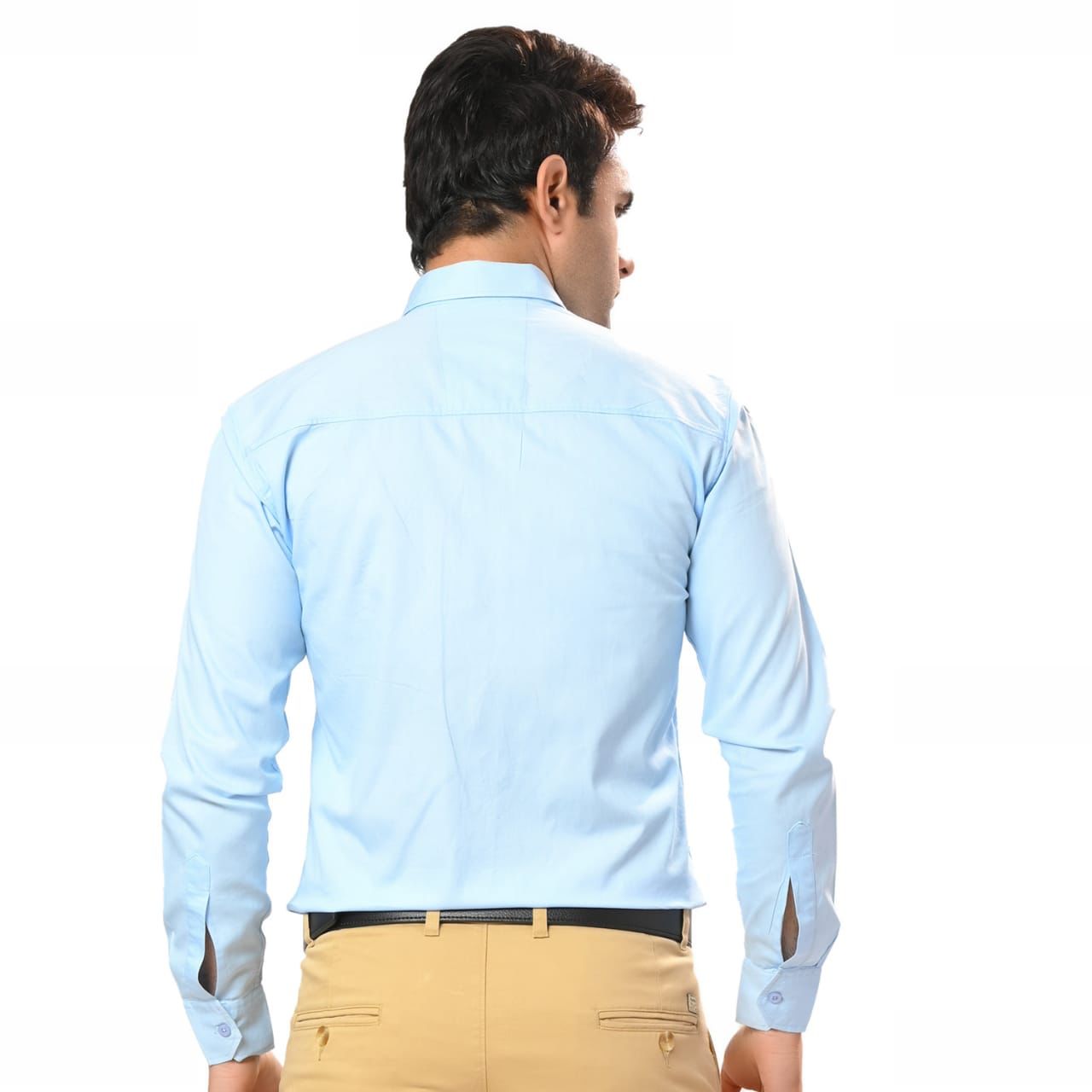 Men's Solid Cotton Rich Formal Shirt